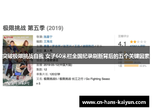 突破极限挑战自我 女子60米栏全国纪录刷新背后的五个关键因素